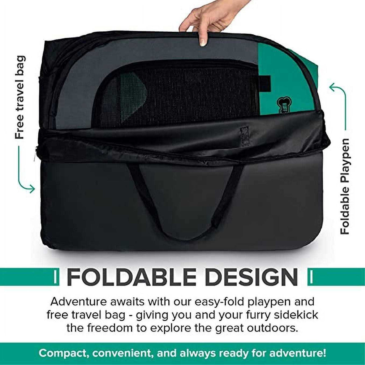 Foldable Pet Playpen P690616
