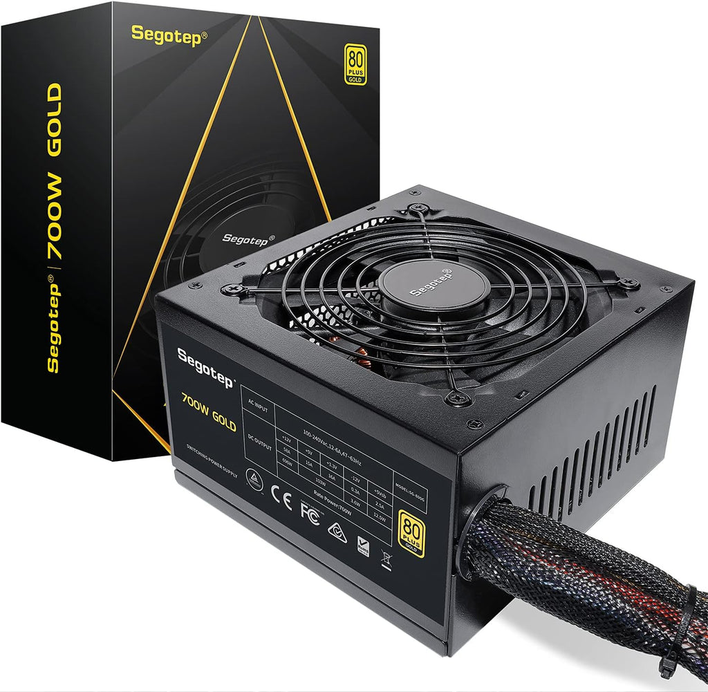 600W 80 Plus Gold Power Supply with 120mm Fan Pack of 2 F322862