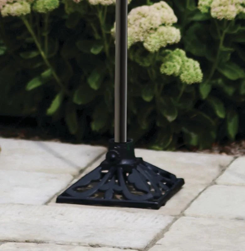 9 inch Cast Iron Black Torch Stand C477