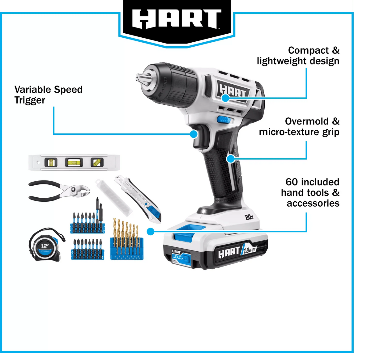 3/8-inch Drill/Driver Project Kit V7079
