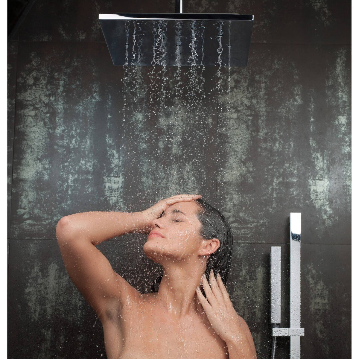 Chrome Slide Bar Hand Shower D1094