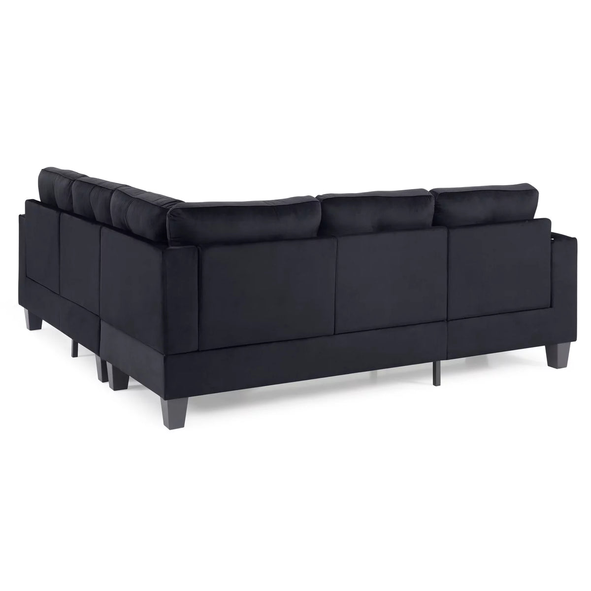 Black Sectional D171