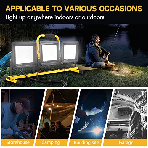 21000 Lumen LED Work Light with Adjustable Tripod Stand J2589