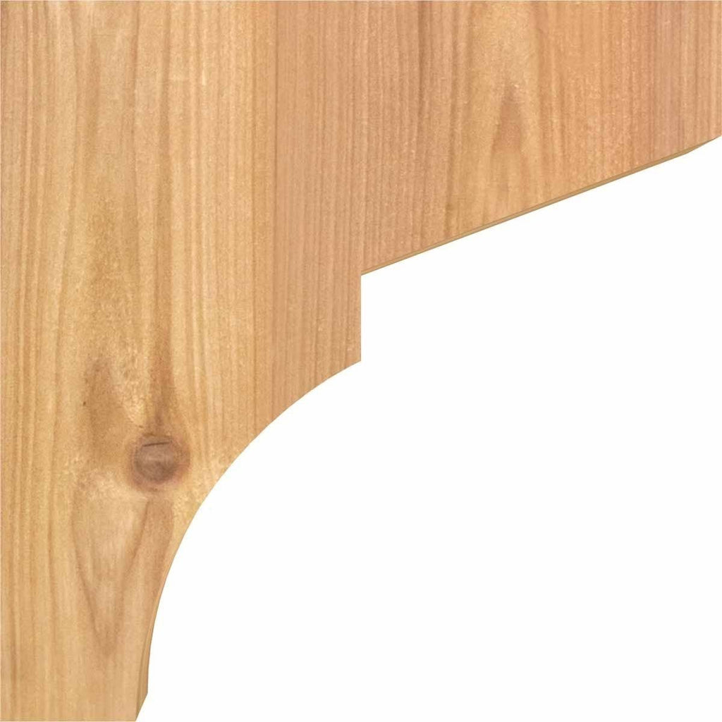 Monterey Smooth Corbel, Western Red Cedar S939