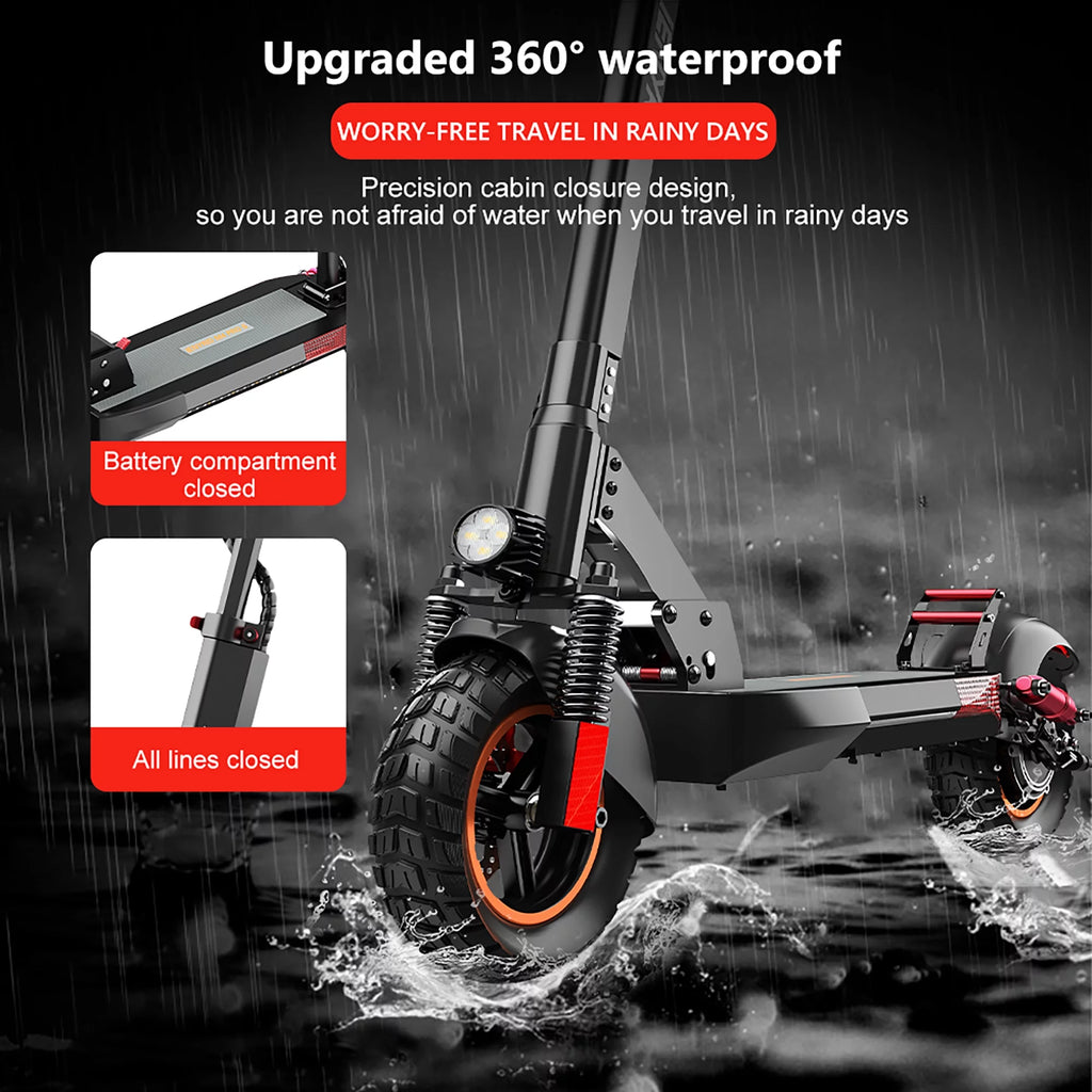 Foldable Electric Scooter with Seat L476135