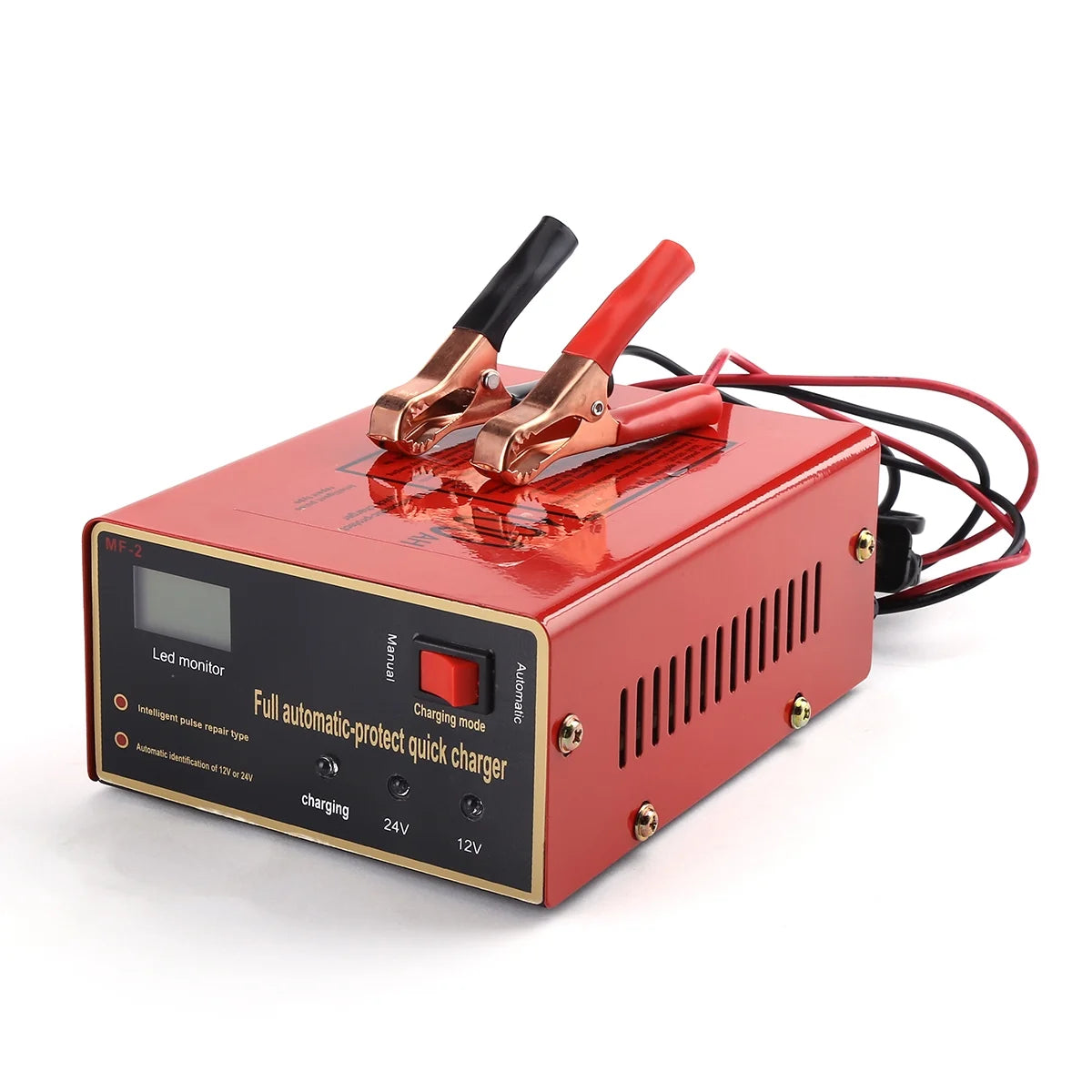 12V/24V Automatic Car Battery Charger B3952