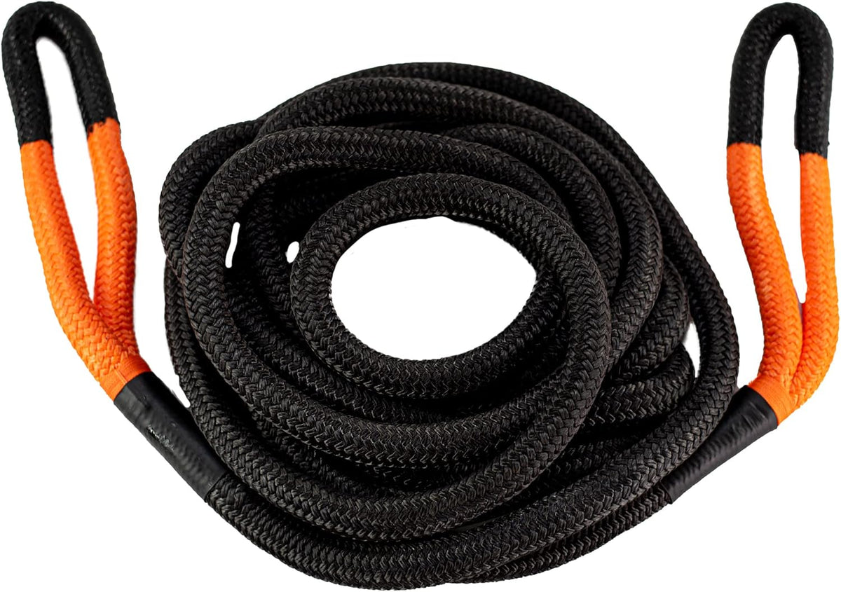 7/8" x 30 ft Nylon Recovery Rope with Reinforced Loops B878