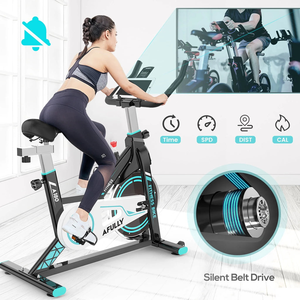 Indoor Cycling Exercise Bike 35 Lbs Flywheel X402405