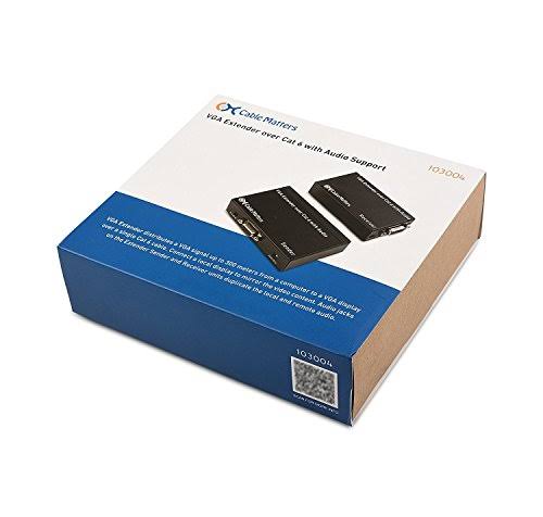 VGA Extender Over Ethernet Cable Up to 1000 Feet M5111