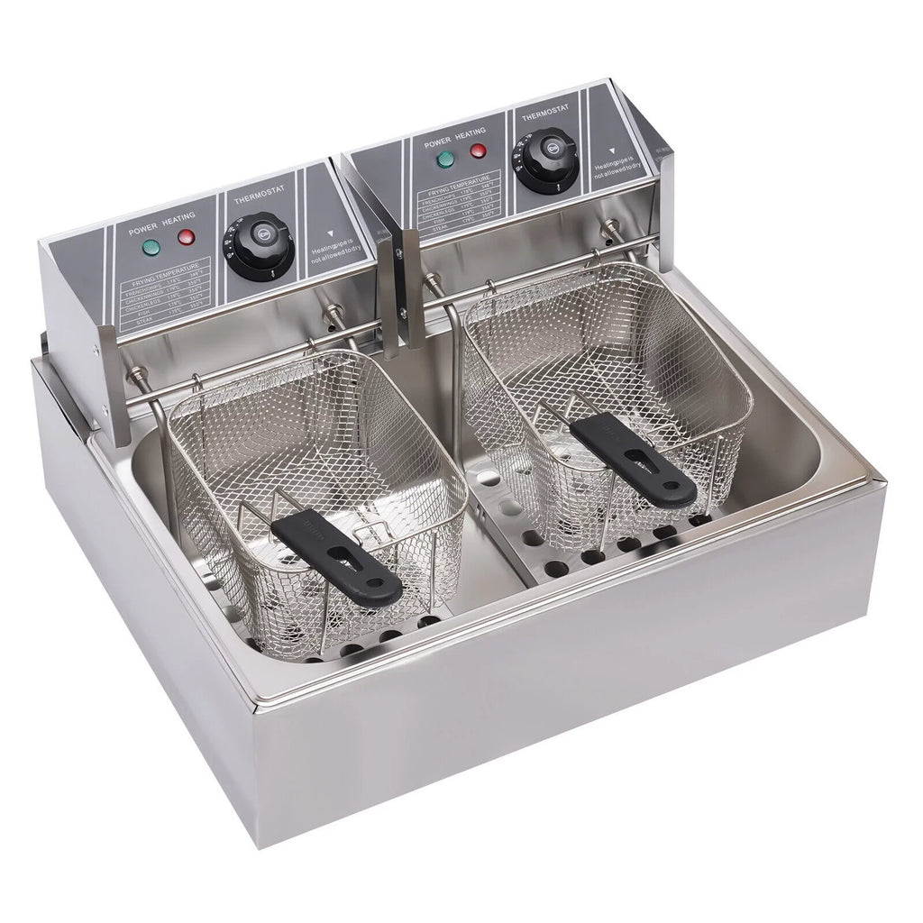 5000W 12L Stainless Steel Electric Deep Fryer I9373