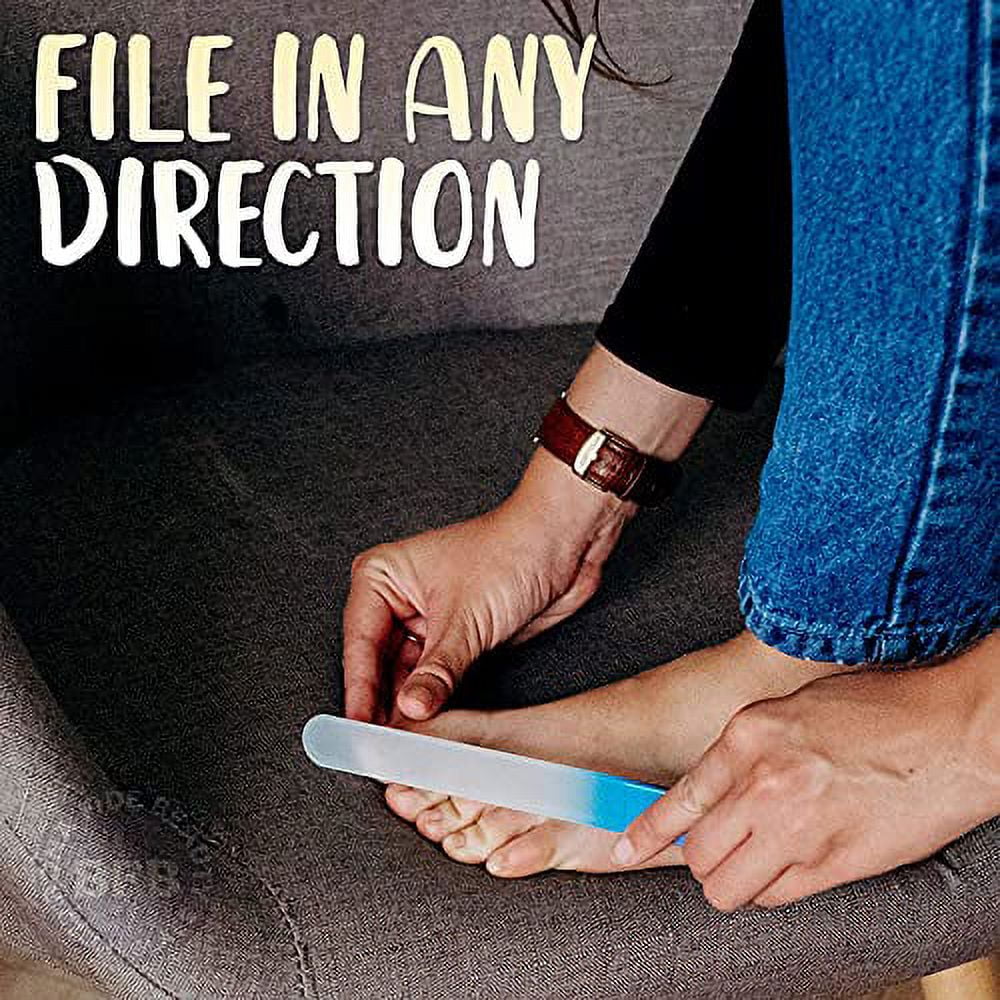 Glass Nail File Set with Cuticle Trimmer C48261