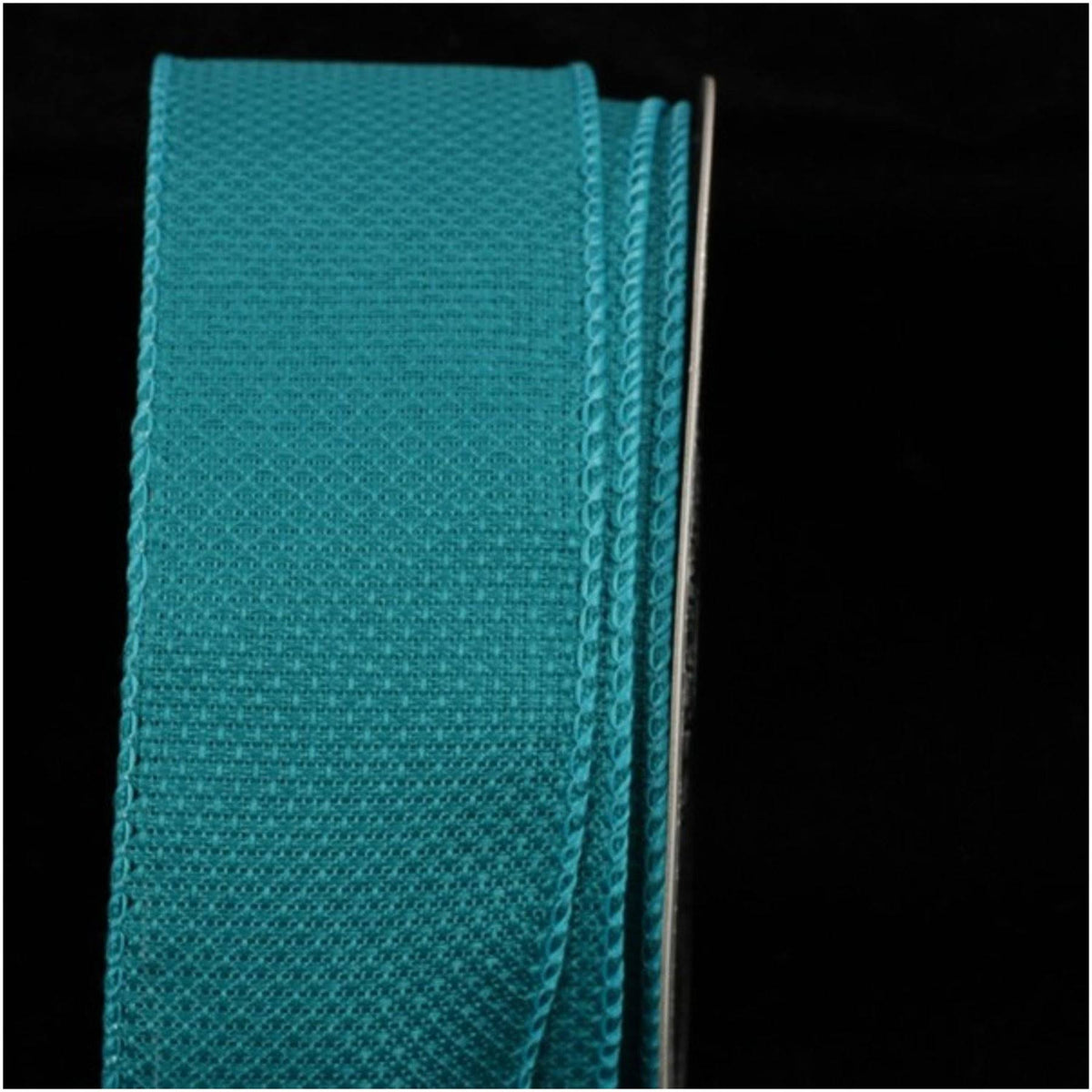 Turquoise Blue Wired Craft Ribbon 80 Yards E188080