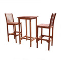 3 Piece Wood Patio Dining Set Q180