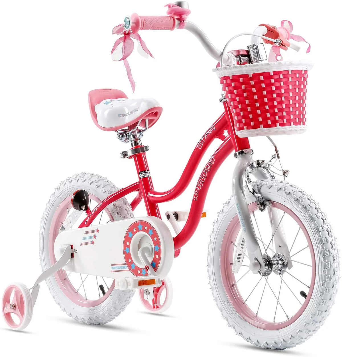 14 In Blue Kids Bike with Training Wheels E838