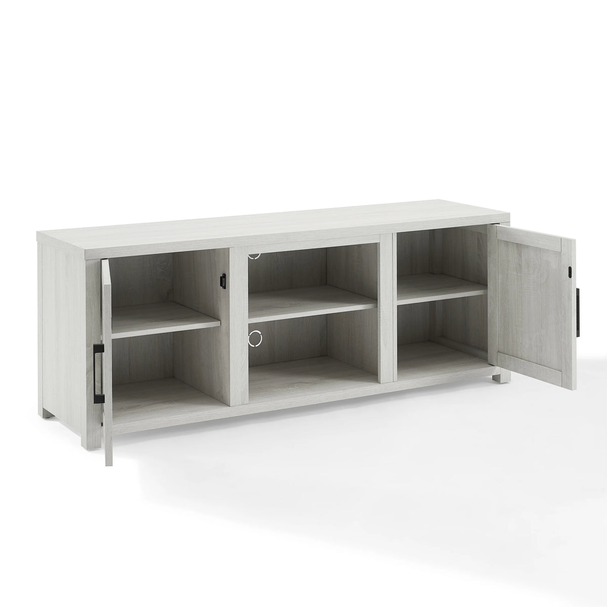 White Modern Wood TV Stand C8946