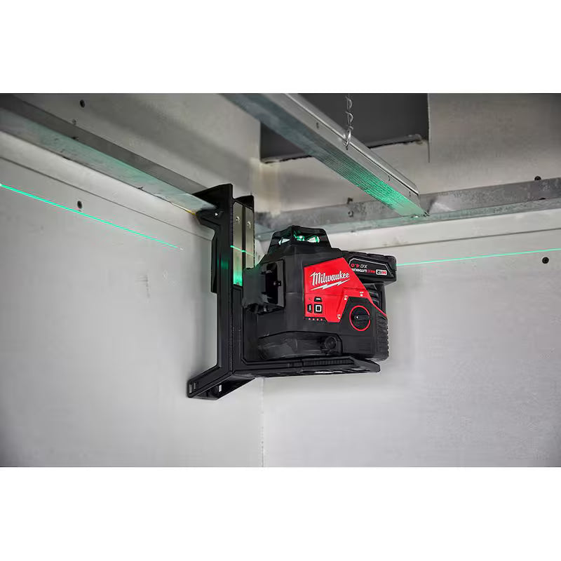 12-Volt Cordless Green 3-Plane Laser Level Kit with 4.0 Ah Battery R5970