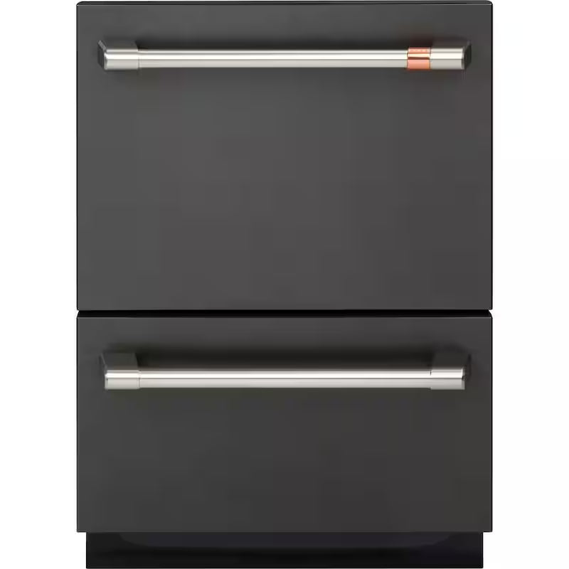 Matte Black Double Drawer Dishwasher P66230