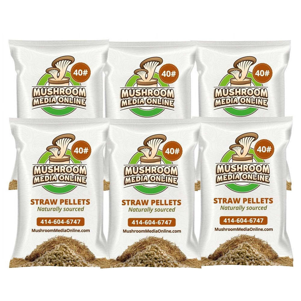 Wheat Straw Pellets Mushroom Growing Substrate W8439