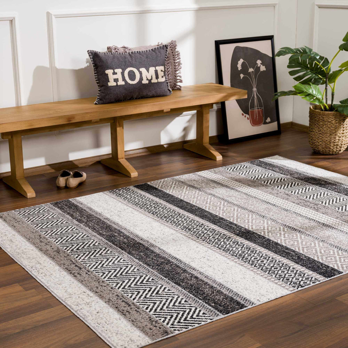 Machine Washable Area Rug E429569