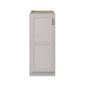 Designer White Linen Cabinet S398038
