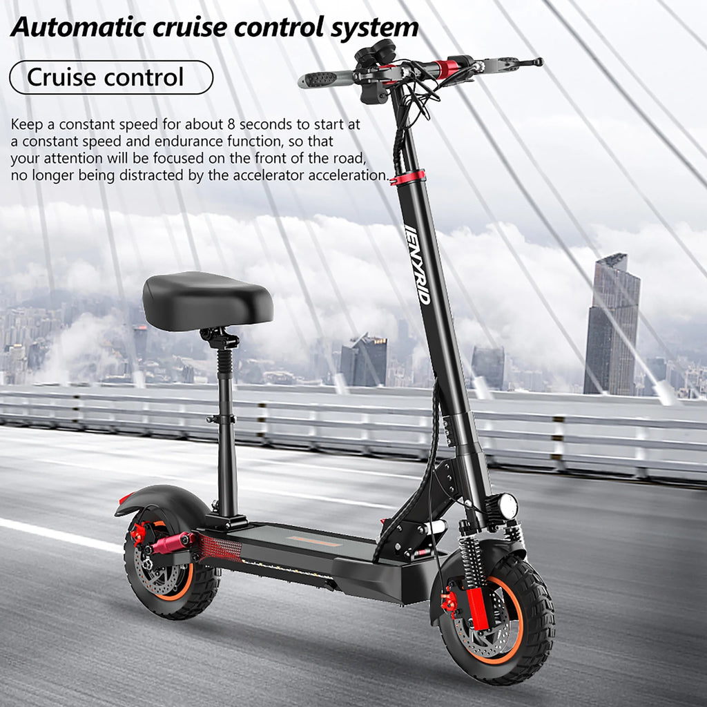 Foldable Electric Scooter with Seat L476135