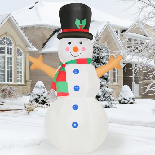 4 FT Christmas Inflatables Snowman with LED Lights N174