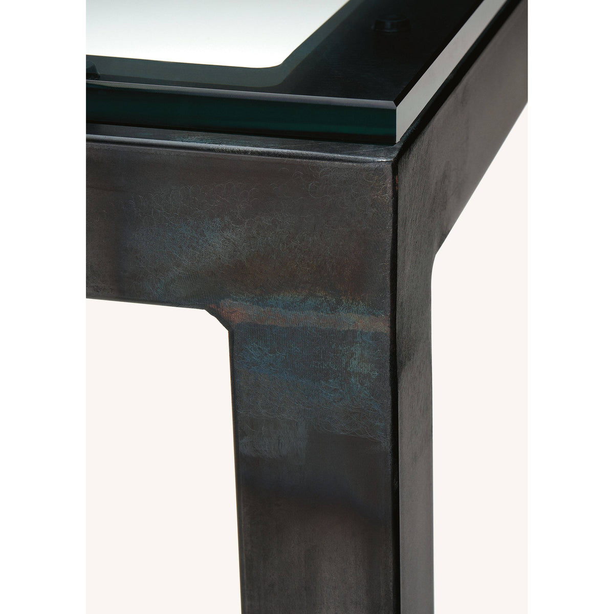 Cherry Top Bar Table with Taupe Base U624823