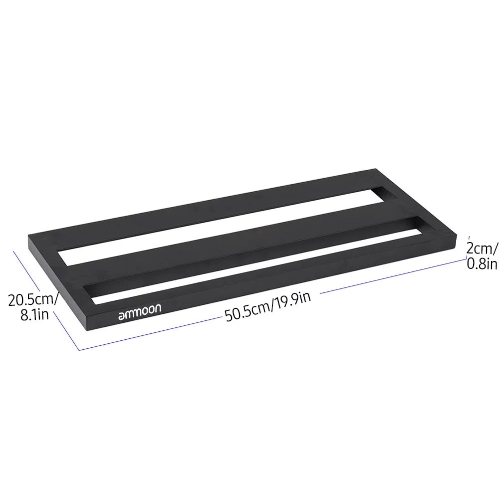 Aluminum Alloy Guitar Pedal Board Set with Carrying Bag P6243