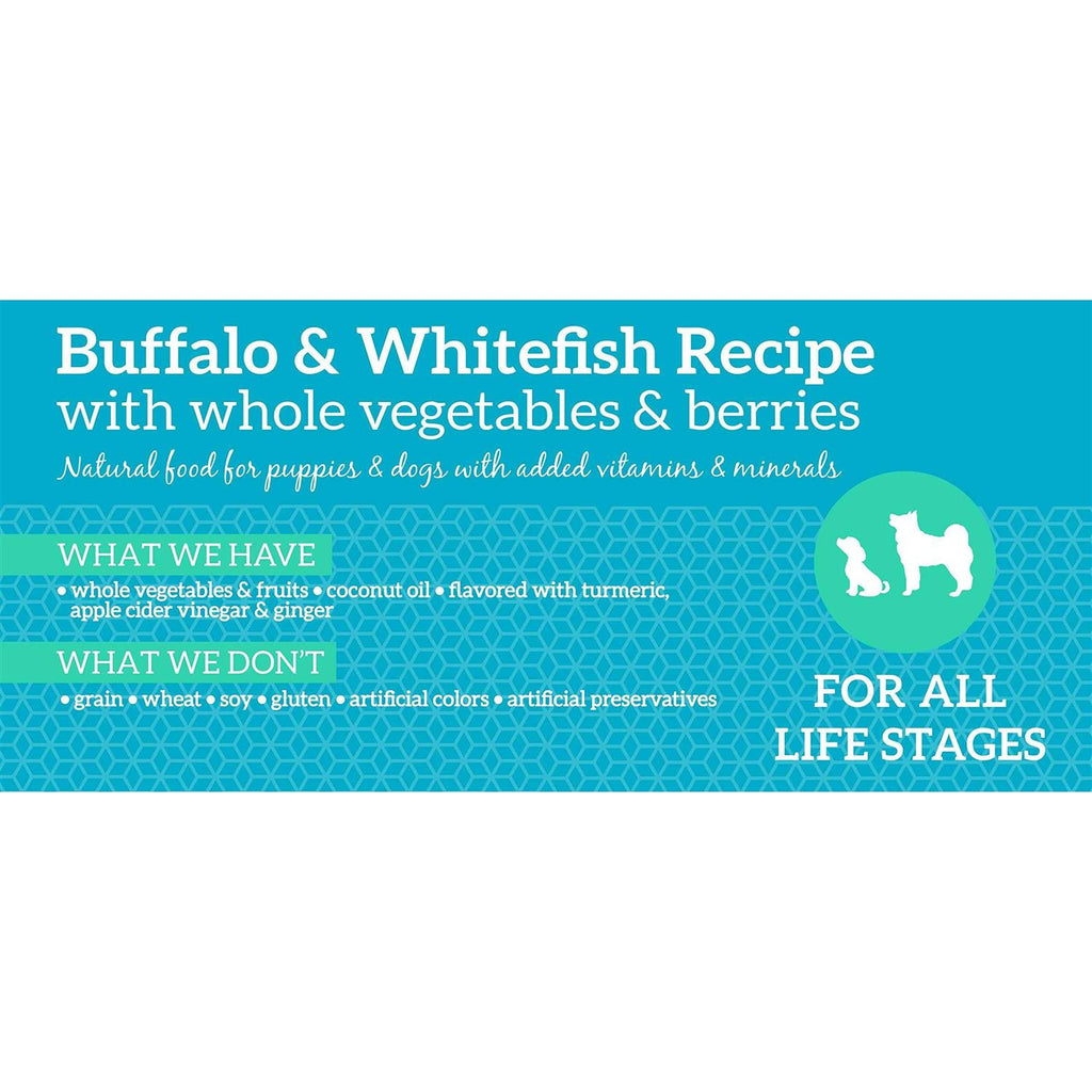 Grain Free Buffalo & Whitefish Dry Dog Food B5141