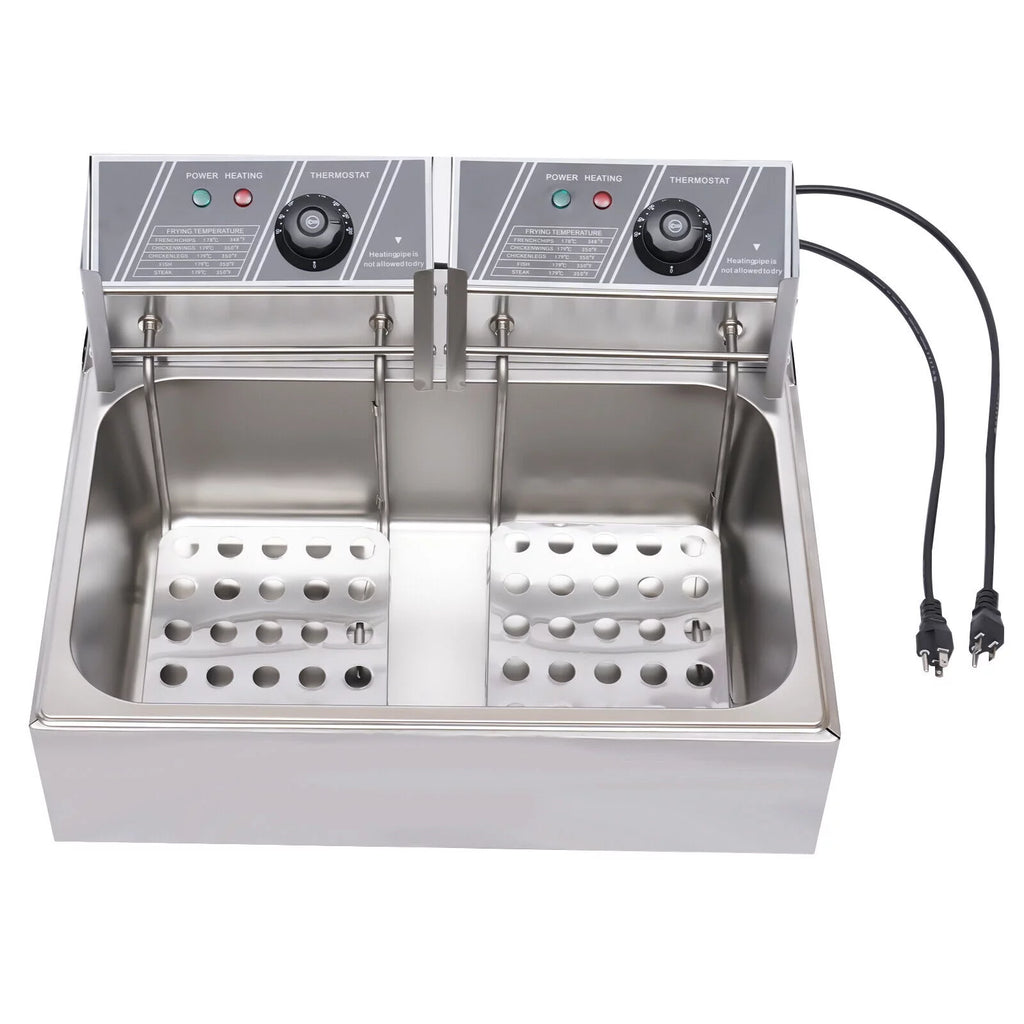 5000W 12L Stainless Steel Electric Deep Fryer I9373