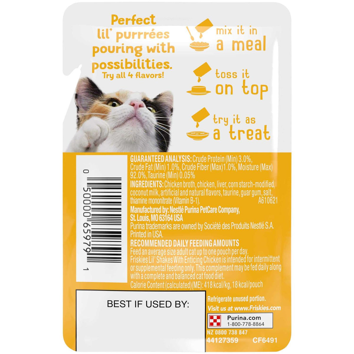 Lickable Puree Cat Food Topper K627942