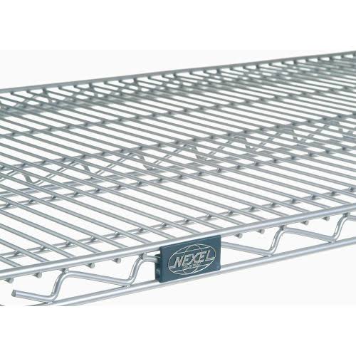 Silver Wire Shelving 30 x 18 x 74 in. D516