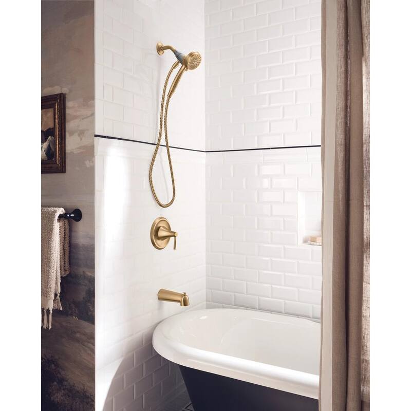Bronzed Gold 6-Spray Tub and Shower Faucet X29080