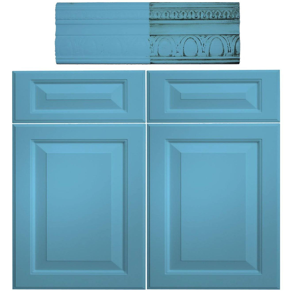 Chalk Furniture Paint, Gallon, 42 Celestial Blue P56547