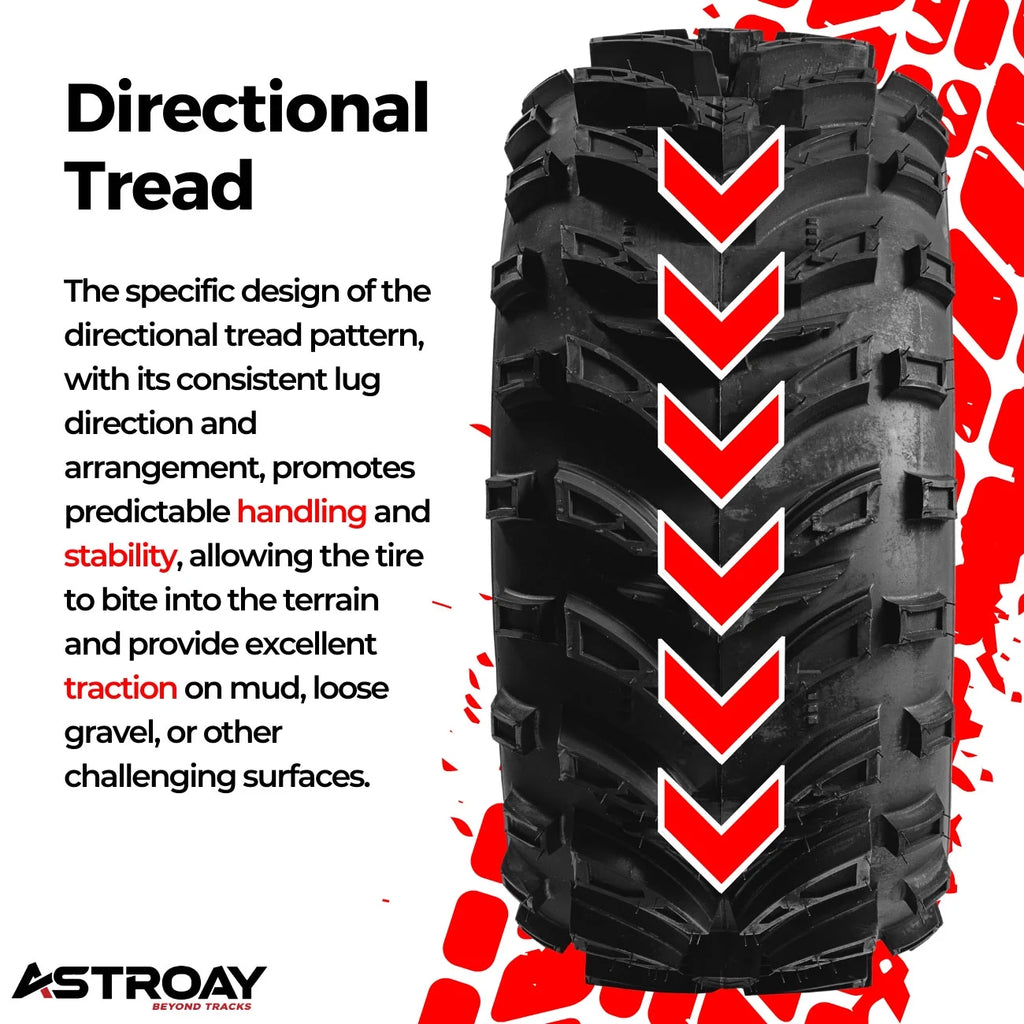 27 x 9 - 14 Utility ATV/UTV Tire E948818