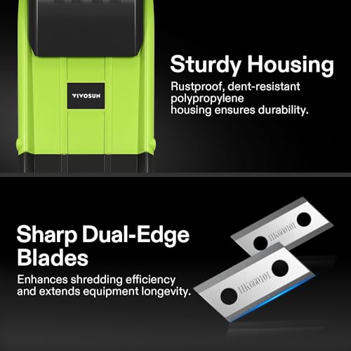 15-Amp Electric Wood Chipper Shredder with 50L Collection Bag I603