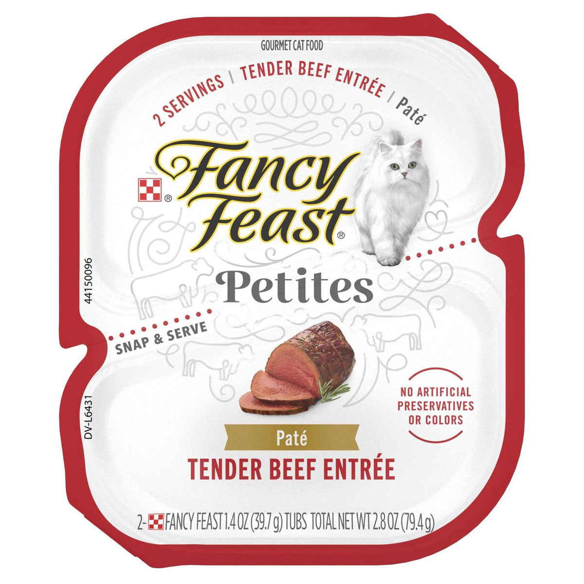 Tender Beef Entree Wet Cat Food P640