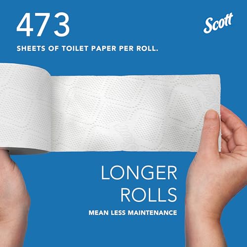 100% Recycled Fiber 2-Ply White Toilet Paper T24031