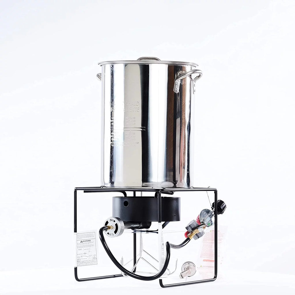 12 in. Stainless Steel Turkey Fryer Pot D647529
