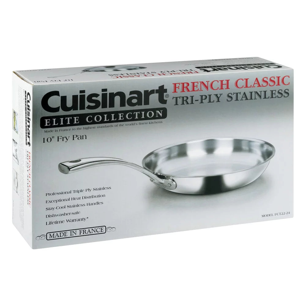 10" Tri-Ply Stainless Fry Pan U297