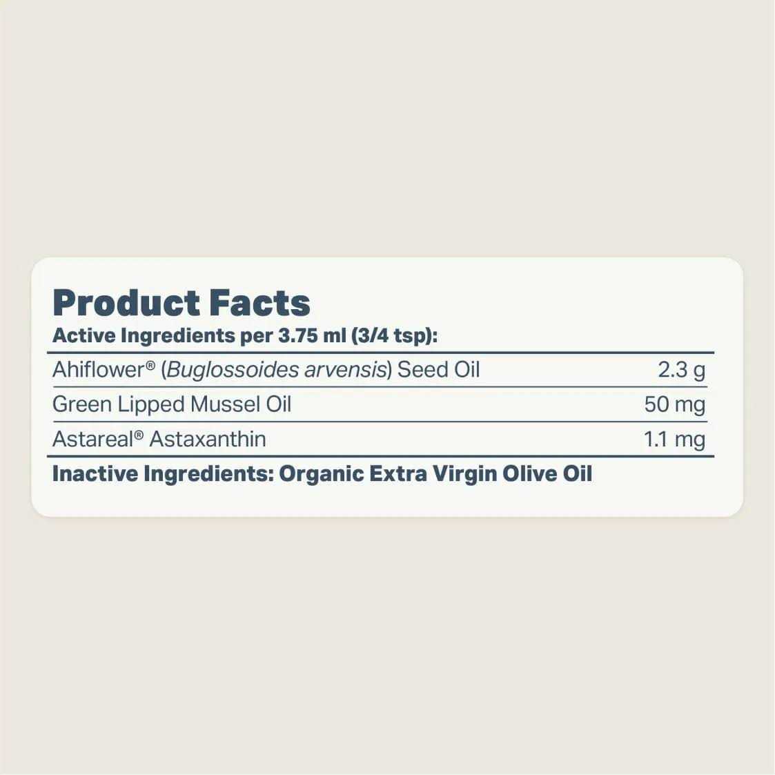 Green Lipped Mussel Oil for Dogs T964