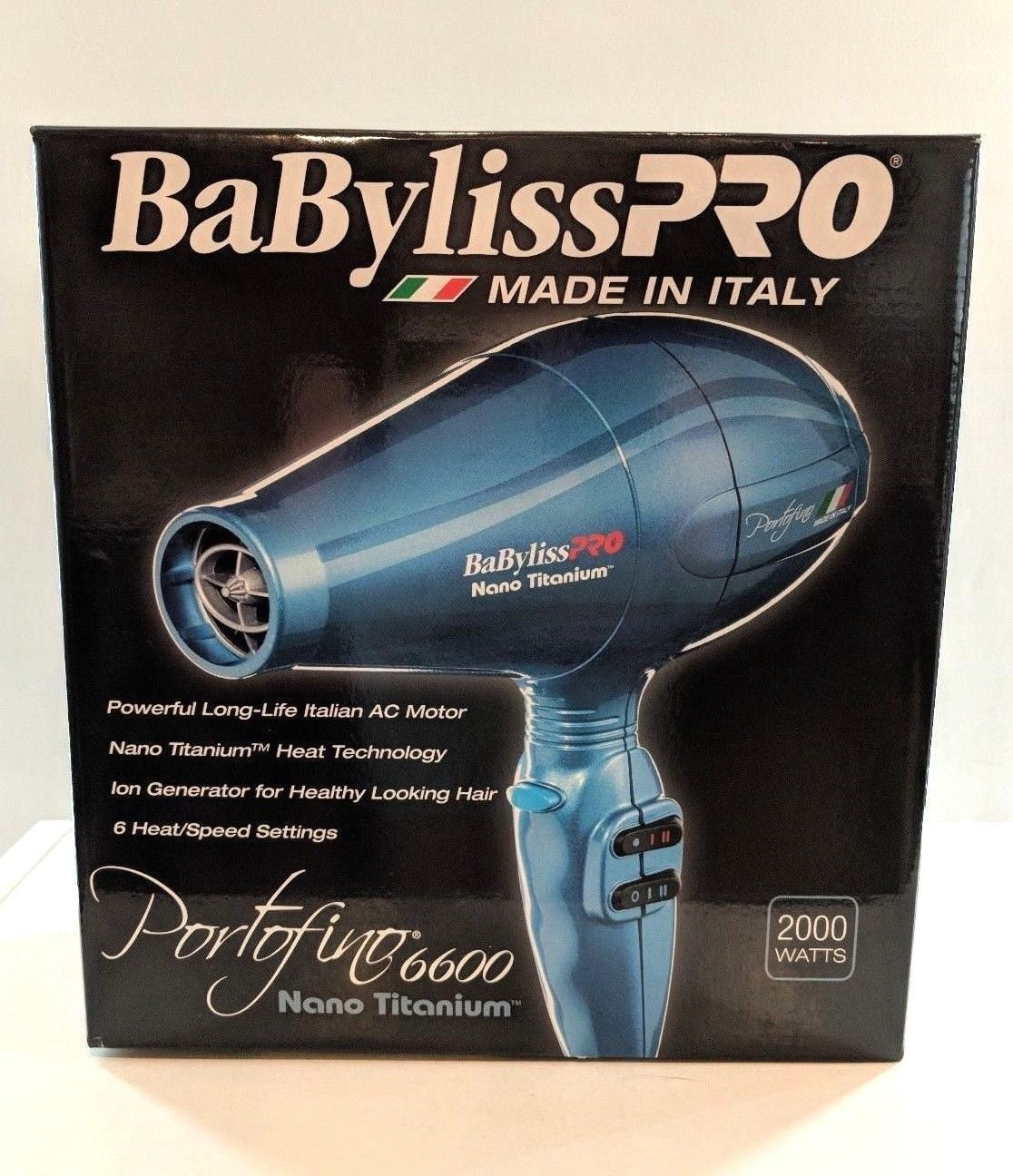 Blue 2000 Watts Ionic Hair Dryer F473