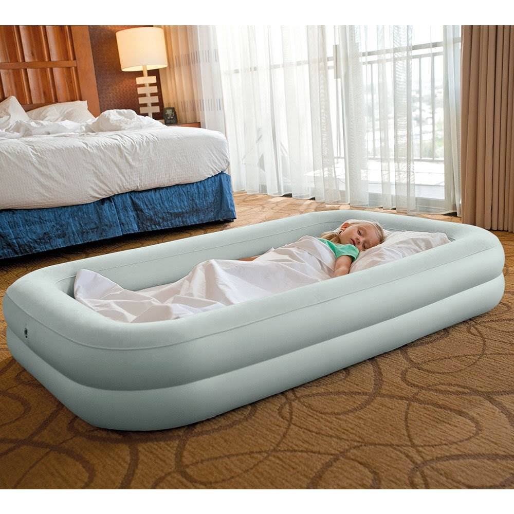 3 Pack Raised Frame Air Mattress Bed with Hand Pump U315747