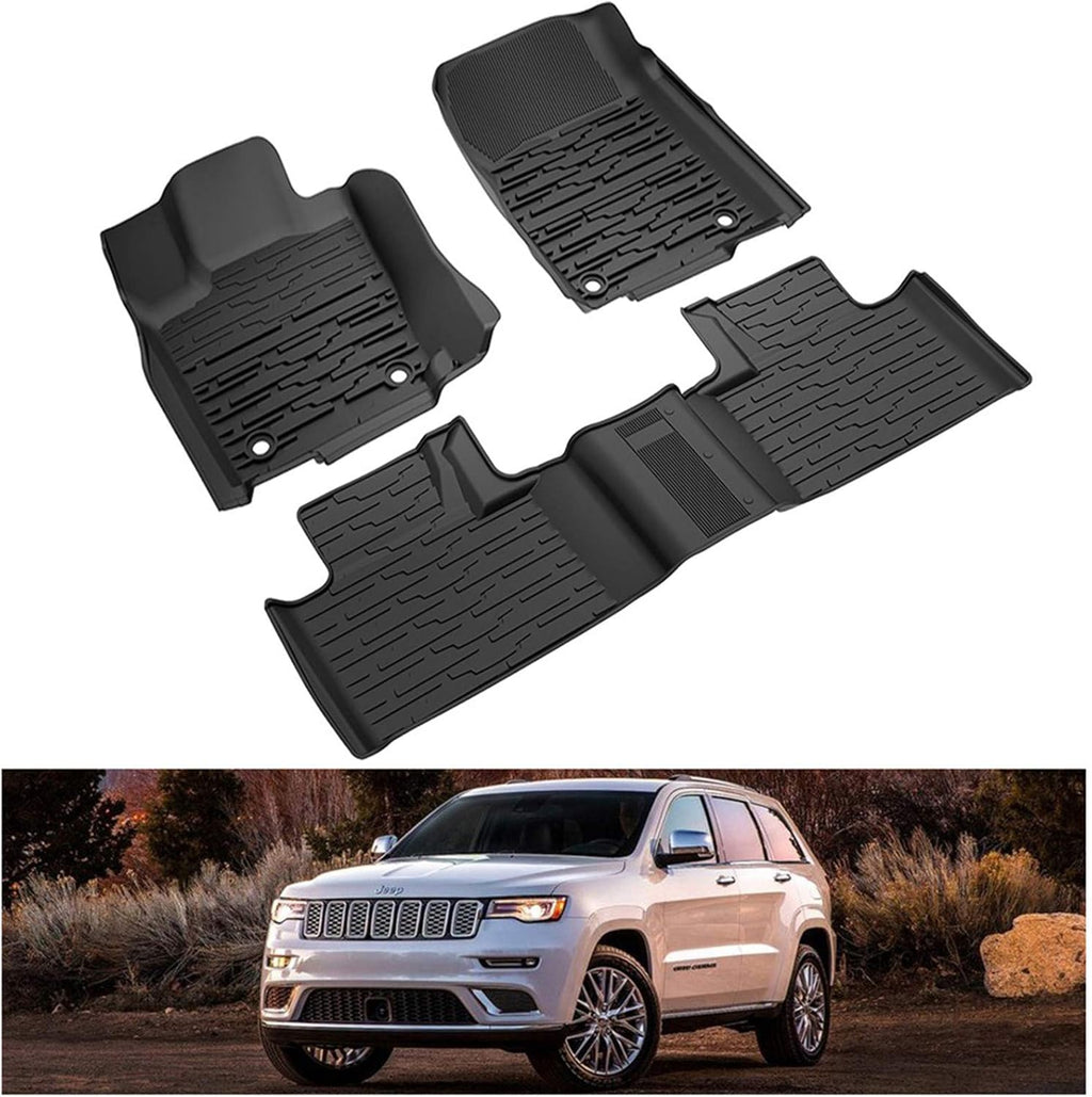 Black Rear Cargo Mat Liner Trunk Mats, 1 Pcs W5908