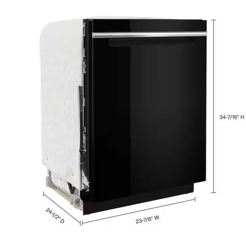 Black Built-In Tall Tub Dishwasher with Third Level Rack X54591