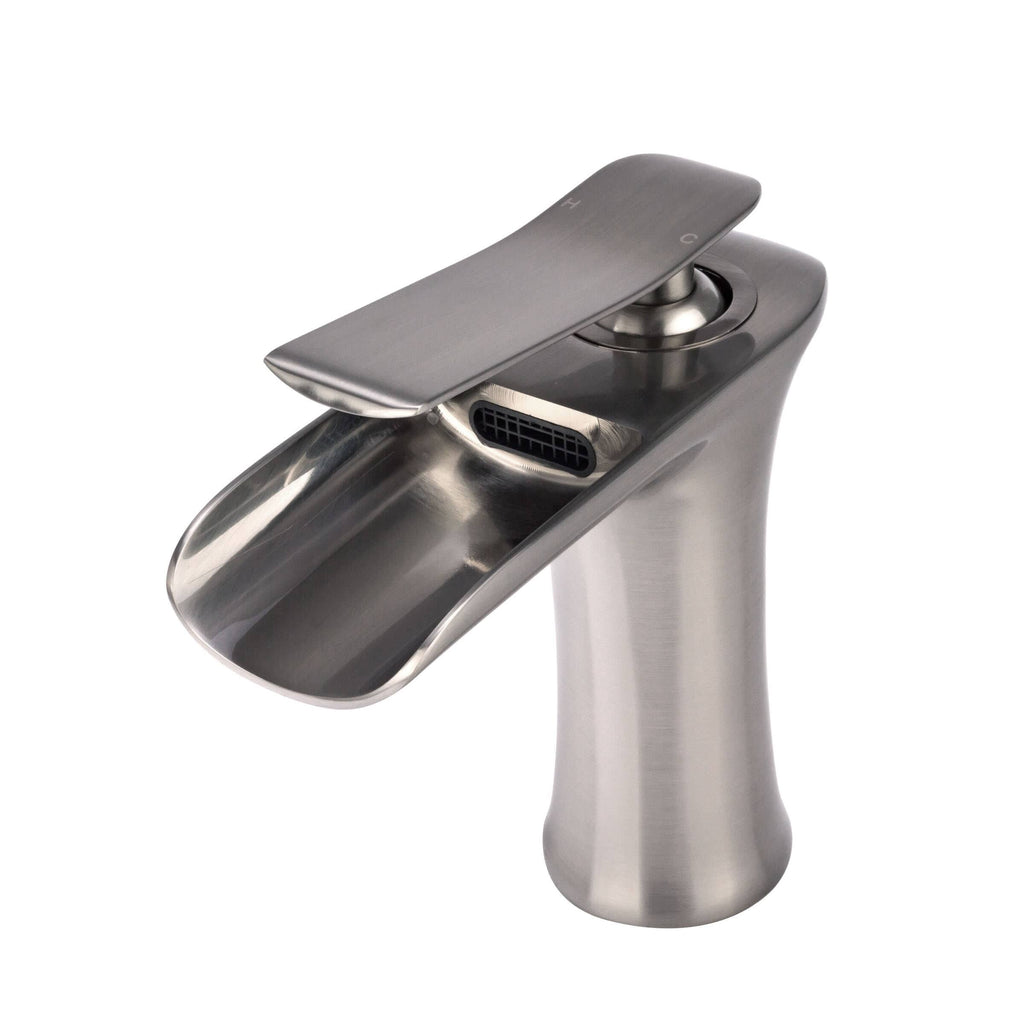Waterfall Single Hole Bathroom Faucet F804211
