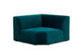 Teal Velvet Corner Sofa D36188