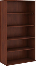 72H 5 Shelf Bookcase in Mocha Cherry R12902