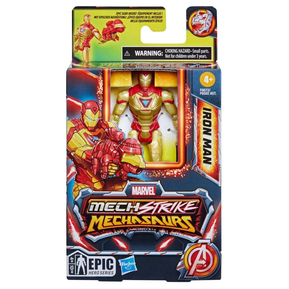Iron Man Action Figure with Weapon Accessory (4") Q5490