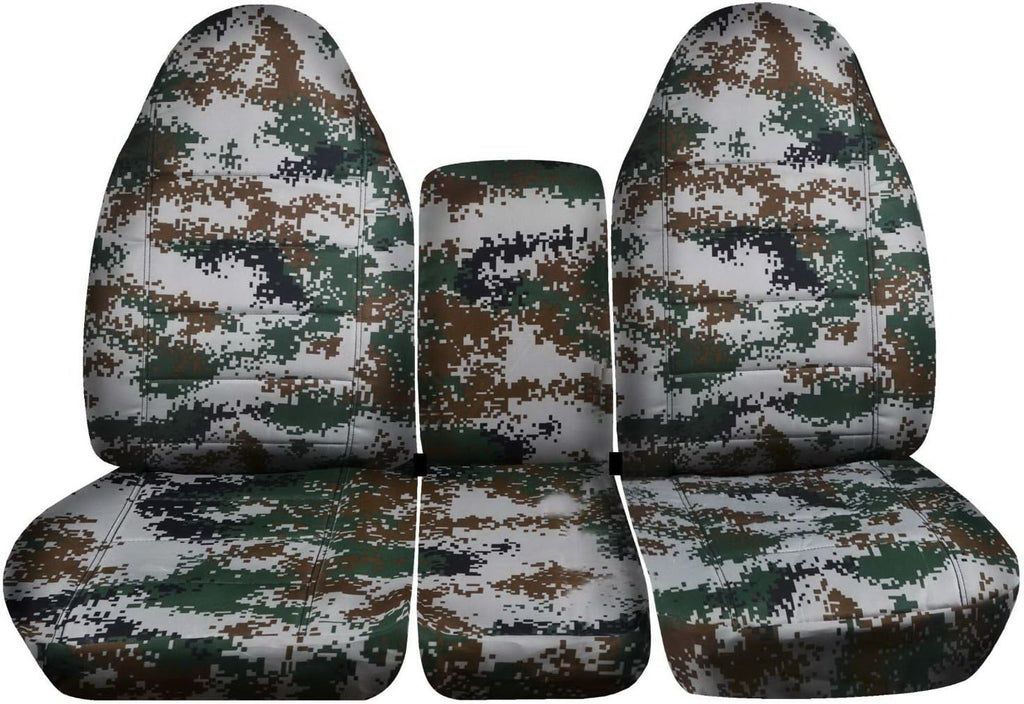 Camo Truck Seat Covers E802